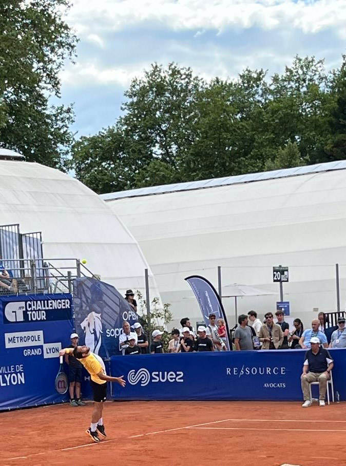 Victoire d'Hugo Gaston à l'Open Steria de Lyon 2024