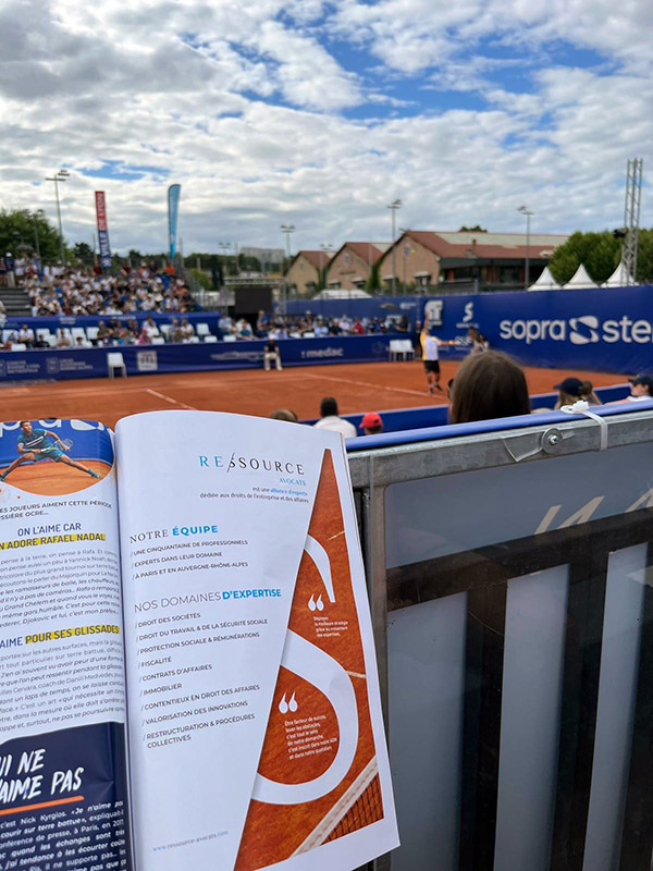 Victoire d'Hugo Gaston à l'Open Steria de Lyon 2024